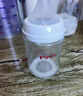 贝亲（Pigeon）玻璃奶瓶宽口径防胀气160ml S号奶嘴 1月+ AA186  实拍图