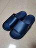 回力静音男士室内户外穿厚底防滑速干洗澡凉拖鞋HL3A23深蓝42-43码 实拍图