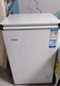 海尔（Haier）100L单温冰柜小型家用小冰柜商用减霜一级能效冷藏冷冻转换深冷冷柜小冰箱BC/BD-100GHW9D国家补贴 实拍图