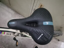 塔斯队长自行车超软坐垫舒适座鞍山地车座垫加厚硅胶减震通用座椅单车配件 升级硅胶 黑蓝【加厚柔软】 【带安装工具】 实拍图