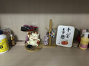 赟娅创意招财猫玄关钥匙收纳摆件客厅发财猫装饰摆设乔迁之喜搬家礼物 招财福猫+收纳木架+平安喜乐摆台 实拍图