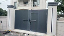 铝合金大门别墅庭院门铝艺中式自建房院子门小区入户门电动双开门 中式铝艺大门 实拍图