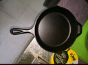 LODGE【美国进口】洛矶平底锅不易粘锅铸铁锅无涂层煎锅煎牛排锅 L8SK3- 26cm 实拍图
