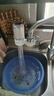康佳（KONKA）净水器水龙头 厨房家用自来水过滤器 阻水垢除余氯 可视化双出水可清洗滤芯 KPW-LT02 一机1芯 实拍图
