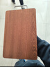 张小泉 乌檀木整木菜板加厚实木切菜板砧板 C53000100（30*20*2.2cm） 实拍图