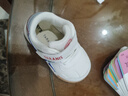 泰兰尼斯春季学步鞋男宝宝鞋子女童婴儿鞋透气软底机能鞋白/蓝（超纤）20 实拍图