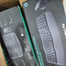 罗技（Logitech）Wave Combo 无线人体工学键鼠套装 垂直鼠标 无线蓝牙鼠标 办公键盘 无线键盘 蓝牙键盘 黑色 实拍图