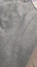 哈骆顿（HALODN）牛奶绒床单单件冬季毛毯床垫珊瑚绒床单加厚绒宿舍单人牛奶绒床单 A类牛奶绒床单-迷雾灰【加绒加厚-铺盖两用可裸睡】 单床单-160x230cm【适用1.5米床】 实拍图