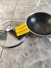 炊大皇 炒锅 304不锈钢炒菜锅煎锅 平底不粘炒锅32cm 可立可视盖不挑灶 实拍图