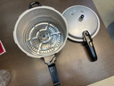 双喜 高压锅铝合金燃气电磁炉通用防爆家用压力锅24CM/7.5L【蒸格款】 实拍图