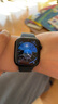 Apple/苹果 Watch Series 10 智能手表GPS款46毫米亮黑色铝金属表壳黑色运动型表带M/L MX273CH/B 实拍图