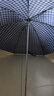 天堂 防风雨伞三折男女款商务晴雨伞57*7骨  格子F藏青 实拍图