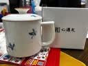 心遇礼羊脂玉白瓷泡茶杯陶瓷办公水杯子专用女士伴手礼中秋礼品礼物男士 实拍图