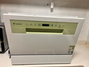 海尔洗碗机台式海尔出品【leader小方糖】6套洗碗机嵌入式小型家用智能WIFI母婴洗UV单消毒洗消存一体 台嵌两用 一级水效丨96h存储丨99.999%除菌 实拍图