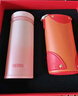 膳魔师（THERMOS）保温杯女士口红杯学生水杯不锈钢杯子礼盒装团购生日新年礼物TCNO 【蜜桃乌龙】附杯套 260ml 热卖推荐 实拍图