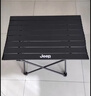 JEEP折叠桌椅露营装备便携野营蛋卷桌套装野餐桌子 60方桌（黑）  实拍图