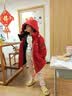 鸭鸭孙颖莎同款时空道宇羽绒服男短款26冬季新款女面包防寒反季外套HY 红色 【航天联名/防油污/抗静电】 S (165) 【建议90-110斤】 实拍图