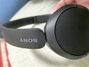 索尼（SONY）WH-CH520 舒适高效无线头戴式蓝牙耳机 舒适佩戴 音乐耳机 黑色 新年 情人节礼物 实拍图
