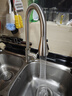 京东京造 厨房水龙头 抽拉式洗菜盆龙头 304不锈钢360°旋转冷热水3功能 实拍图