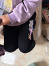 小马宝莉女童裤子秋冬款儿童加绒长裤女孩舒适保暖运动裤卫裤 黑 140 实拍图