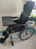 怡辉（YIHUI）轮椅瘫痪老人专用出行可全躺大小便轻便折叠多功能高靠背带坐便器 实拍图