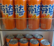 可口可乐（Coca-Cola）芬达Fanta 橙味汽水摩登罐碳酸饮料330ml*24罐 包装随机发 实拍图
