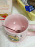 可爱fufu生日蛋糕马克杯带盖勺陶瓷杯送女生高颜值有意义生日礼物 汉堡生日蛋糕杯+勺1个350ml 实拍图