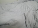 洁丽雅被子春秋被加厚被子棉被大豆纤维被单双人被子被褥加厚春秋四季 绅士灰【A类升级 21%大豆】 220*240cm/10斤加厚冬被 实拍图