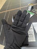 迪卡侬（DECATHLON）手套秋男女跑步健身骑行保暖触屏运动全指五指RUNC 薄绒款黑色 XL 实拍图