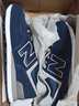 NEW BALANCE NB574官方休闲鞋男鞋女鞋网面鞋夏季复古舒适透气百搭情侣运动鞋 深蓝色 ML574EVN 42.5 (脚长27cm) 实拍图