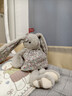 伽百利（Gabriel）毛绒玩偶可爱兔子玩偶娃娃玩具节日礼物生日礼物送女生马年吉祥物 小开心 浅灰 30cm 实拍图