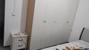全友家居简约奶油风五门衣柜主卧室家用靠墙落地收纳柜子成品衣橱家具 实拍图