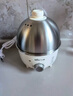 小熊（Bear） 煮蛋器 小型家用电蒸锅智能定时不锈钢蒸蛋器自动断电蒸锅鸡蛋羹迷你鸡蛋器易操作 单层 【旋钮定时+304不锈钢】ZDQ-B07C3 实拍图