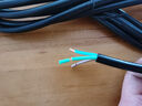 TOWE同为三芯国标10A自接线裸尾线插头带线电源线1.0平方3米线 TW-F-10G10 3M 实拍图