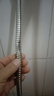 莱尔诗丹（Larsd）手持花洒淋浴软管 铜双扣不锈钢软管 花洒莲蓬喷头管2米管LD230  实拍图