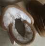 真皮雪地棉冬季保暖宝宝雪地靴软底加绒棉鞋儿童经典款式大棉短靴 驼色（金属扣一脚蹬） 33 码内长20CM 实拍图