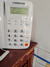 中诺（CHINO-E）W520电话机座机固定电话家用办公老人免提通话来电显示普通款大铃声款 普通版白色 实拍图