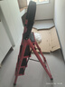 忆琳居梯子家用安全人字梯折叠梯伸缩多功能楼梯便捷扶梯加厚红色四步 实拍图