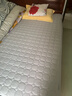 京东京造床垫保护垫 3层标准A类纳m级抗菌床褥床垫保护垫 1.5x2m 灰色 实拍图