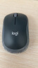 罗技（Logitech）M185鼠标 无线鼠标 办公鼠标 对称鼠标 黑色灰边 带无线2.4G接收器 实拍图