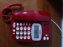 步步高（BBK）电话机座机 固定电话 办公家用 背光大按键 大铃声 HCD6132红色 实拍图