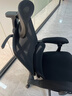 南皇人体工学椅护腰电脑椅久坐不累办公椅电竞椅男可调节腰靠学习后躺 悬浮双背升降黑-4级气杆-尼龙脚-搁脚-155°无极后躺 120-155度(含) 联动扶手 实拍图