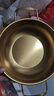 韩式泡面锅加厚双耳铜金色干锅海鲜锅单人小火锅 19CM金色海鲜锅 实拍图