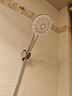 九牧（JOMOO）花洒喷头莲蓬头五功能硅胶净垢手持花洒S175015-2B02-1 实拍图