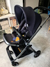 elittle逸乐途婴儿车EMU0-3岁用折叠可坐可躺减震高景观遛娃神器推车欧版全篷蓝 实拍图