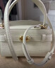 CHARLES&KEITH鳄鱼纹凯莉包手提斜挎婚包包女包生日情人节礼物CK2-50270880-1 Ivory象牙色 S 实拍图