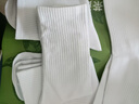 莫代尔5双袜子男长筒新疆棉秋冬10A抗菌防臭吸汗白色学生时尚中筒袜四季 【长筒袜】白色 5双 均码 【60%新疆棉防臭】 实拍图