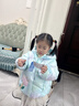 迷你巴拉（minibala）婴儿羽绒服冬季新款男女童加厚保暖洋气宝宝厚款保暖外套 炫彩蓝00388 【高标白鸭绒】 100 【充绒量70.4g】 实拍图