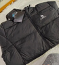 骆驼羽绒服防泼水鸭绒男女加厚户外防寒冬季面包服 黑色 男女同款,7674B 2XL 实拍图