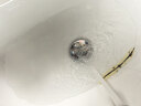 潜水艇（Submarine）CQ-33铜镀铬面盆弹跳下水器洗手盆漏水塞子过滤头发杂物大蘑菇头 实拍图